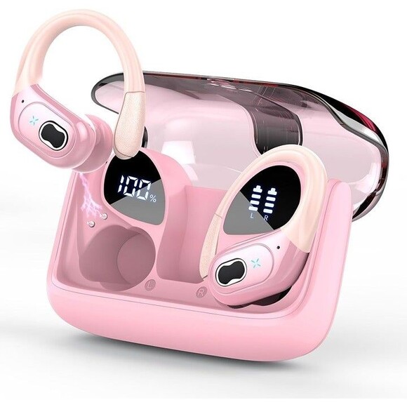 Wireless Earbuds, 75H Bluetooth 5.3 Headphones with ENC Noise Cancelling